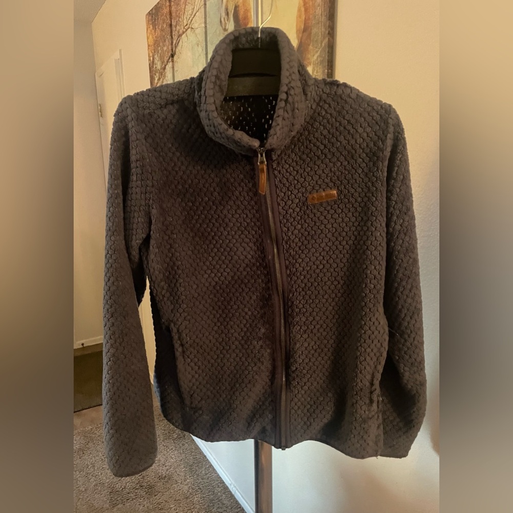 Columbia Sportswear Sz XL Women's Gray Textured Jacket